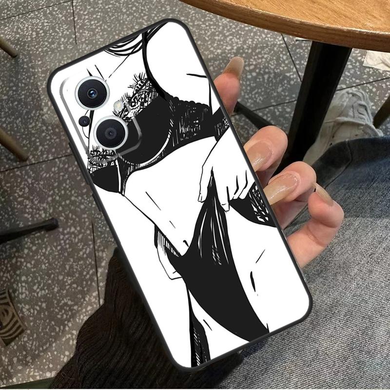 Sexy Nude Women Art For OPPO Reno 11F 12F 13F 14F 8T 10 11 12 13 14 Pro 8 7 Lite OPPO Find X8 X6 X5 X9 Pro Case
