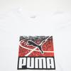 Puma Graphics Photoprint Fashion Comfortable Soft Skin-Friendly Versatile Short Sleeve T-Shirt Unisex Tops 684375-02