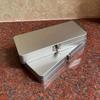 Rectangular Iron Box, Tool Pencil Case, Flip Cover Storage, Large-capacity Metal Packaging