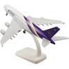 Simulation 1:200 Legierung Flugzeugmodell Thai Airways A380 Flugzeugmodell Heim Büro Dekoration Geschenke
