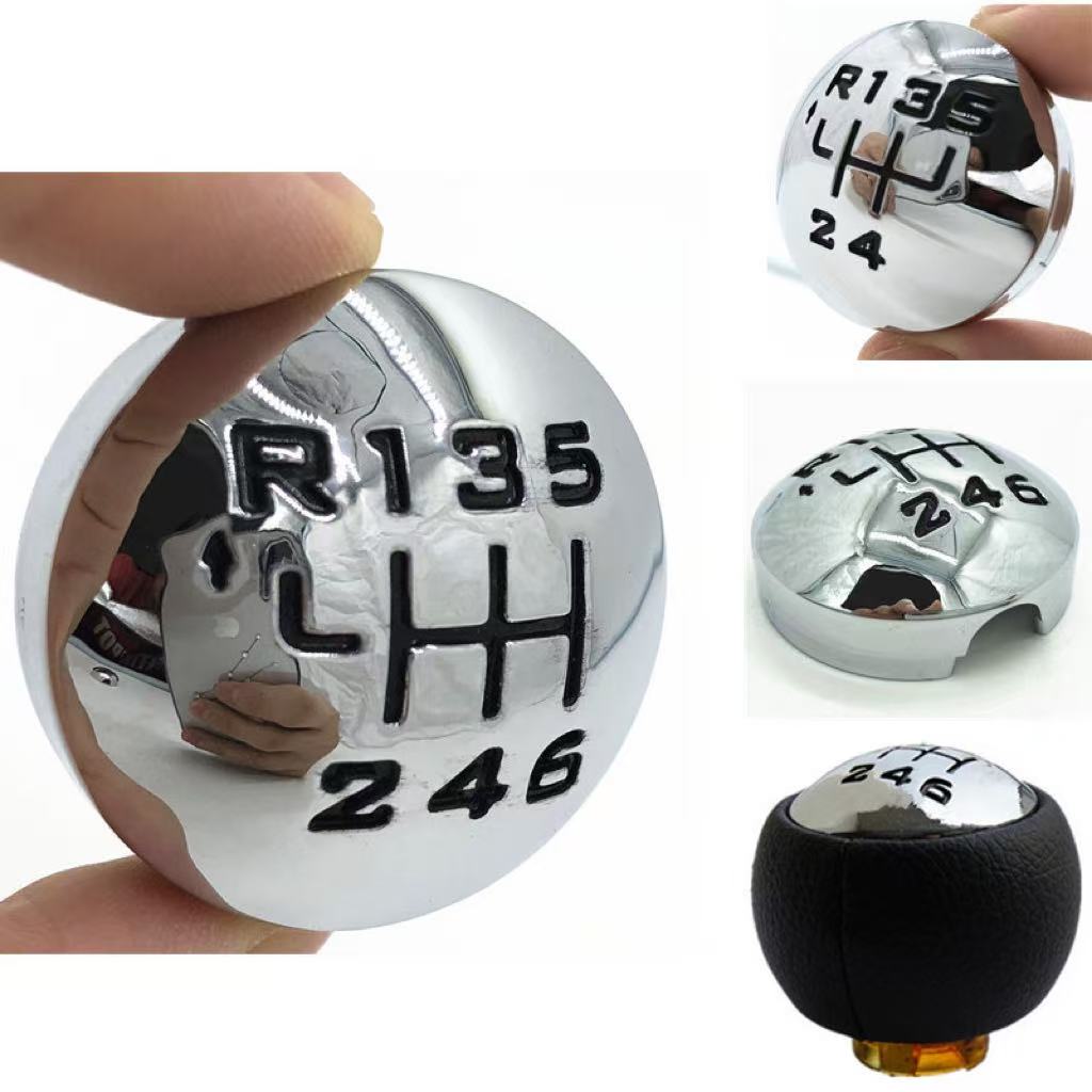 5/6 Speed Gear Shift Knob Emblem Cover Cap For PEUGEOT 307 308 3008 407 5008 PARTNER B9 TEPEE for Citron C3 (A51) C4 Picasso C8