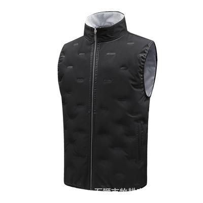 The New Inflatable Vest Is Warm, Windproof and Waterproof, and the Vest Is Two Colors for Men and Women.