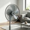 18Inch 5 Leaves Standing Pedestal Fan Blade Replacement Household Standing Pedestal Fan Blade Easy To Installation