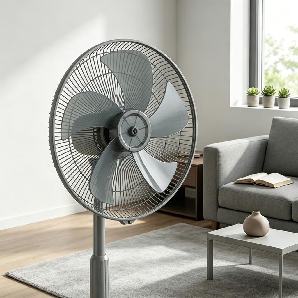 18Inch 5 Leaves Standing Pedestal Fan Blade Replacement Household Standing Pedestal Fan Blade Easy To Installation