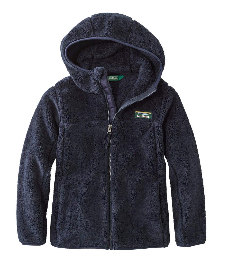 High Pile Big Bright Navy 0TWL822008 L.L.Bean Kids' Fleece, Kids, XL, Blue,