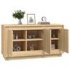 VidaXL Buffet Sonoma Oak 102x35x55 Cm Engineered Wood 831888
