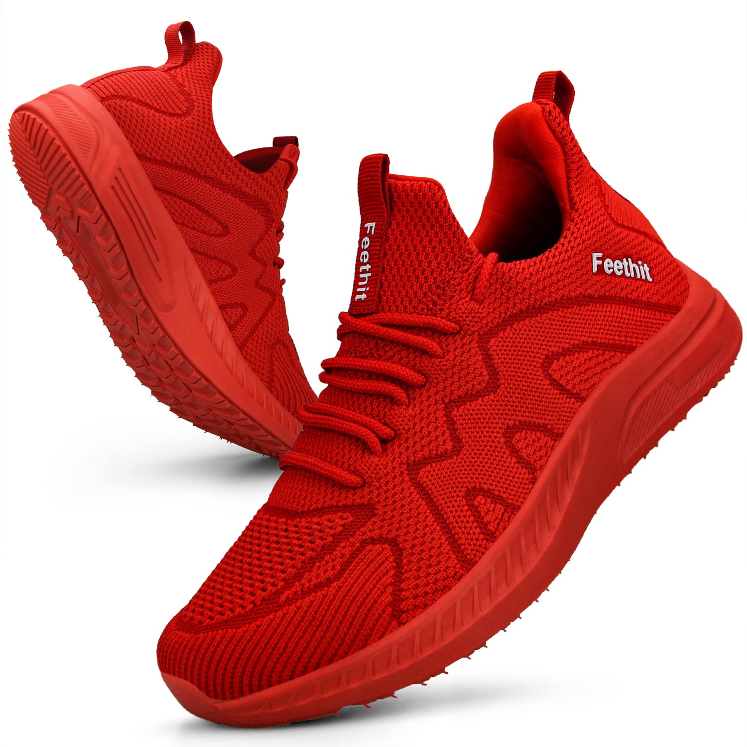 

Feethit Running Athletic Shoes for and Everyday Perfect for the and Size Women s Sneakers, Breathable, Lightweight, Non-Slip, Slip-On Jogging,