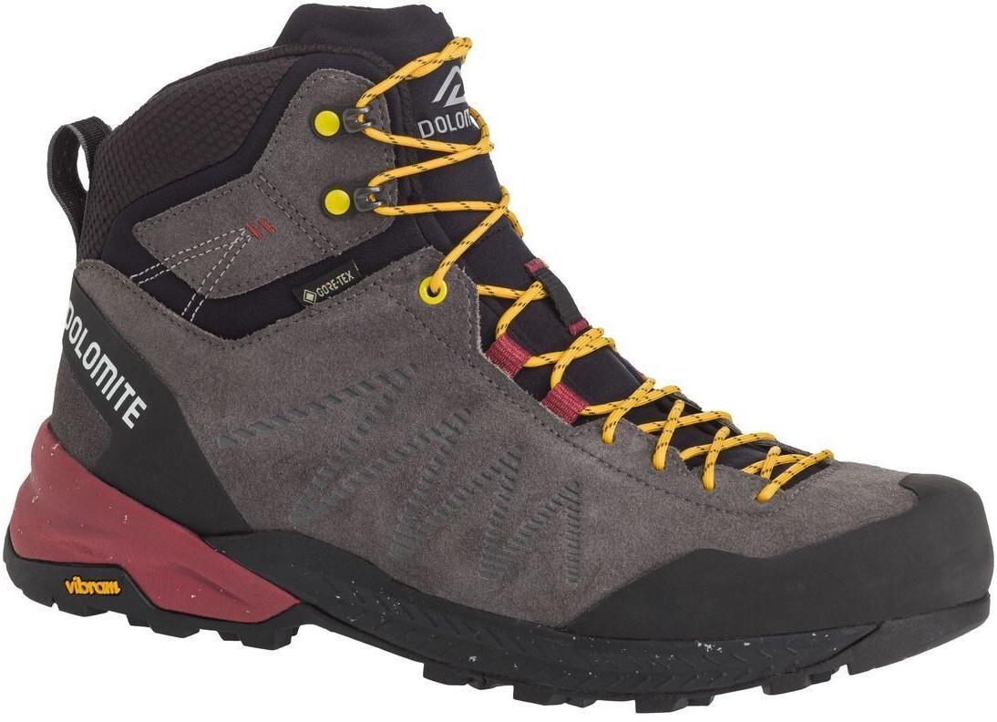 

Трекинговые ботинки Dolomite Crodarossa Leather High GTX Wanderschuhe grau schwarz 47