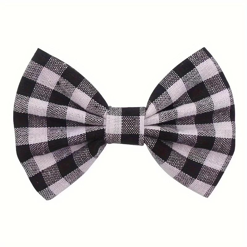 

Сделай сам Без зажима Рождественский фестиваль Клетчатый Ручная работа Бант Снежинка Бантик Для детей Девочек without clip