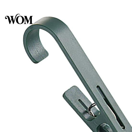 Portable Clothes Drying Clips Laundry Hook with Clip, Non-Drilling ABS Closet Organizer, Multi Purpose Space Saving Storage Tools Durable Anti-slip