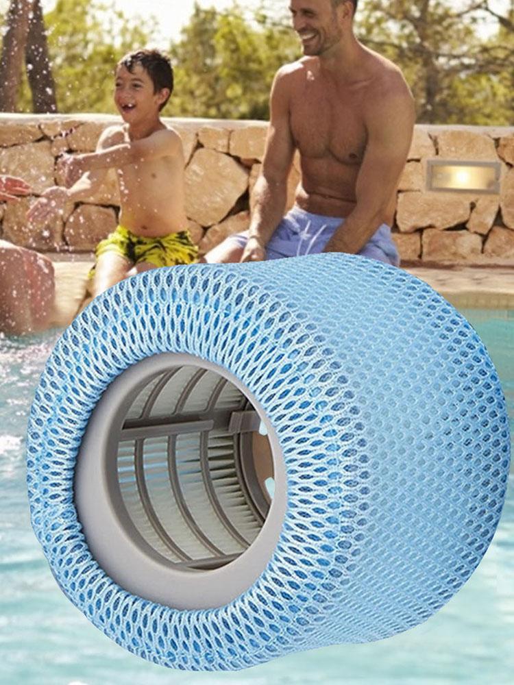 Swimming Pool Mesh Strainer Hot Tub Spa Cartridges Protective Net swimming pool filter mesh bag Swimming Pool Accessories