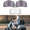 Motorcycle Windshield Electric Bicycles Easily Install High Performance Windproof Premium Replacement Motorbike Wind Deflector