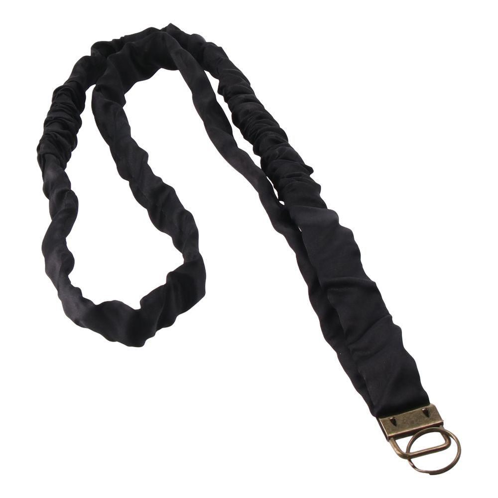 

20,5-дюймовый длинный ремешок на шею, черный брелок для ключей для женщин, держатель для удостоверения личности учителя