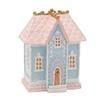 Blue House Ornament 15cm