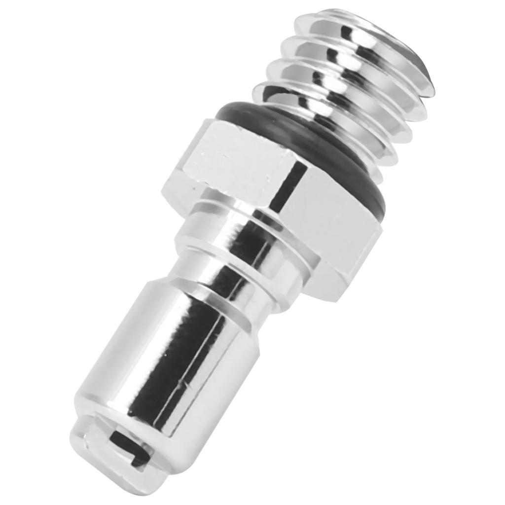 For BCD Power Inflator Adapter Chrome Plated Brass Diving Exhaust Valve Nipple Replacement