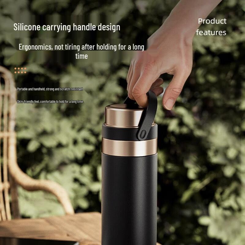 TOMIC Large Capacity Ceramic Insulated Mug