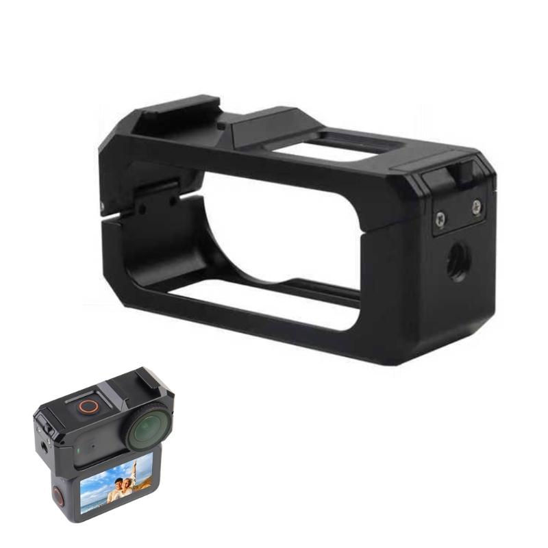 Quick Release Metal Cage For Camera  Tool Less Installation Lightweight Aluminum Alloy With 1/4 Thread Accessories Mount