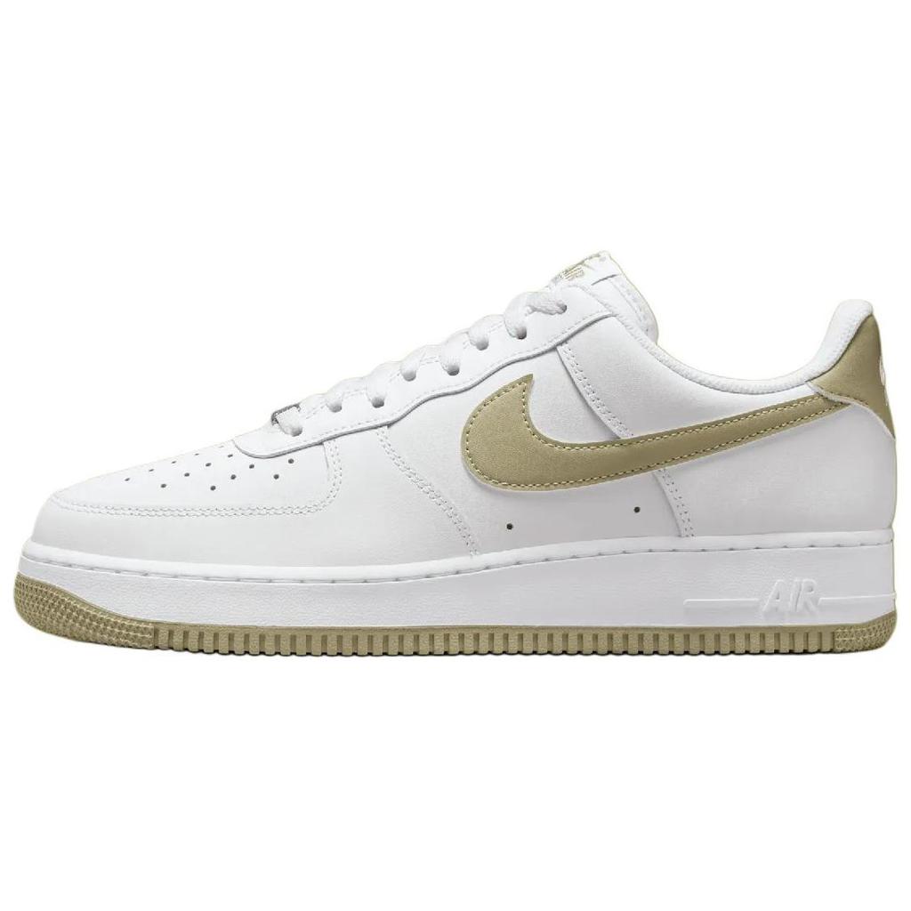Nike Air Force 1 Low '07 White Neutral Olive Sneakers FJ4146-110