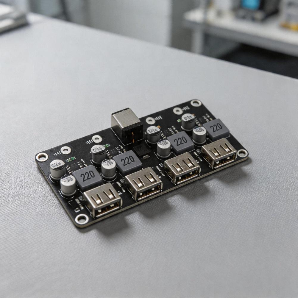 QC3-.0 Step Down Converter Module 24W Max Output 6 To 32V Input Range 5V 3.4A 9V 2.5A 12V 2A Fast Charging Circuit Board For Car