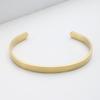 Multicolor Laser-Engraved Stainless Steel Bracelet - Personalized Holiday Gift