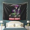 Classic Monster Jam Pattern Tapestry Wall Hanging Aesthetic Home Decor Tapestries for Living Room Bedroom