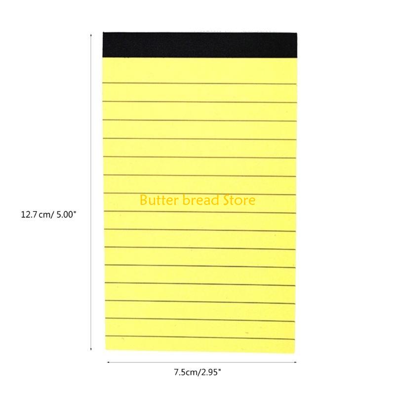 W89C Pocket Notebook 3x5Inch Small Notepads for Writing Note and Reminders