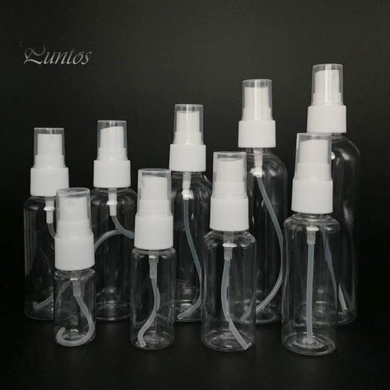 Spray Design 10Pcs/Set 5ml/8ml/10ml/20ml/30ml/50ml/60ml/80ml/100ml/120ml/150ml/200ml/250ml Bottle Fine Mist Store Liquid Transparent Cosmetic