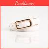 Womens Summer Pu Leather Belt With Alloy Pin Buckle For Office And Daily Outfits
