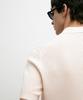 Masimodutti Zipper Collar Knit Polo Sweater