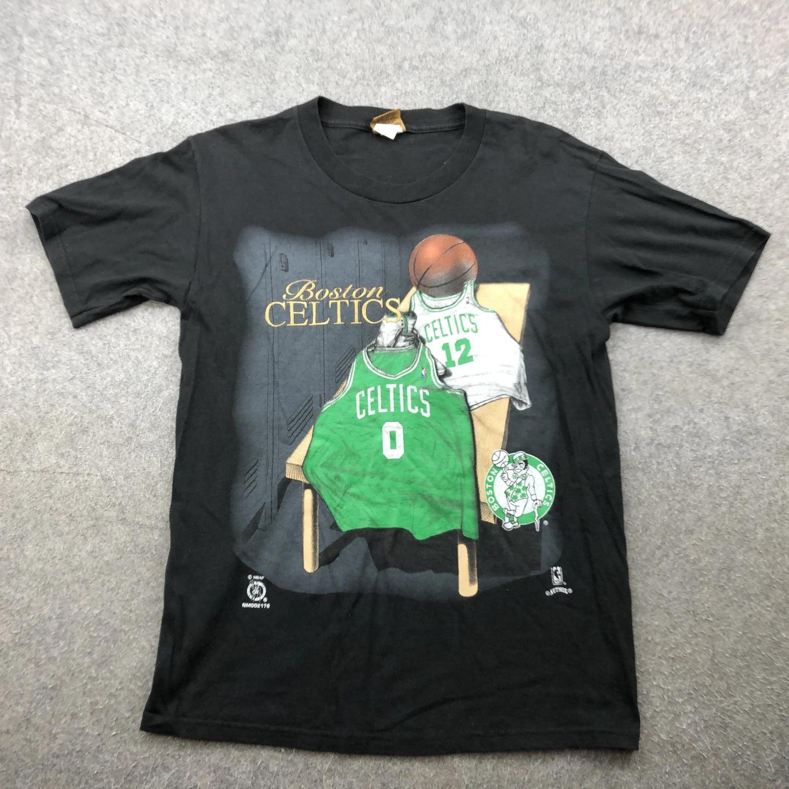 Винтажная футболка Boston Celtics Мужская Средняя NBA Баскетбол Nutmeg 90-е Футболка S
