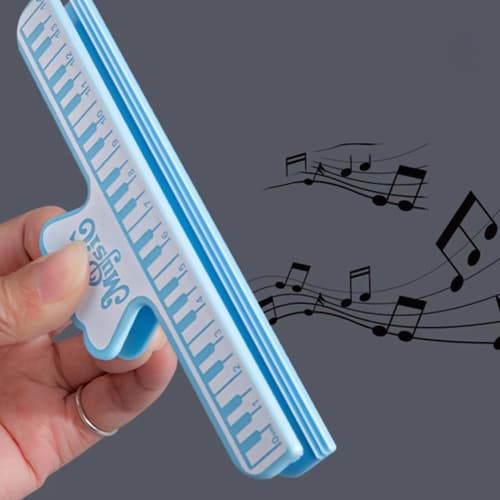 Set of 4 Music Clips, Book Clips, Music Stand, Study Tool, Music Stand Accessories, for Piano, Books, and Keyboards
