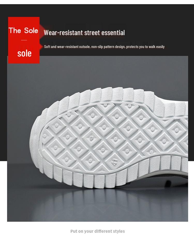 2024 European Men's Breathable Plus Size Athletic Casual Shoes: Autumn Fashion Trend