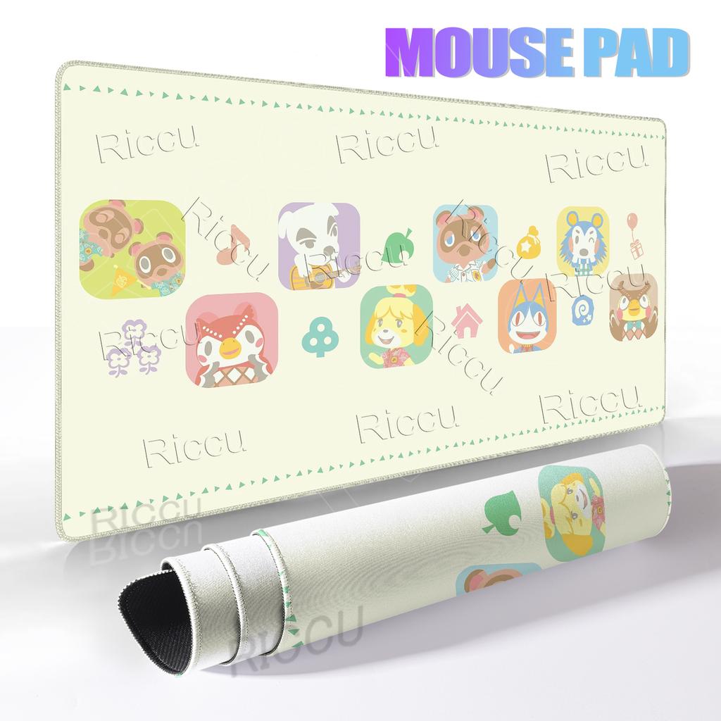Kawaii A-Animals Extended Mouse Pad C-Crossing Gaming Accessories Mouse Rug Keyboard Mat PC Gamer Desk Carpet Computer Tablepads