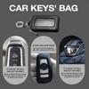 Car key bag fashion cowhide car key bag waist hanging key buckle  Portable Cute Keychain Bag car accessories