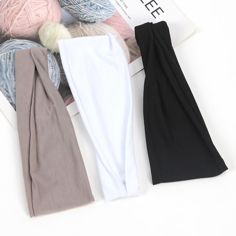 

3 шт./компл. Повязка для волос Модные эластичные повязки на голову Перекрученная крест-накрест Повязка на голову Повязка для волос Женские аксессуары для волос Простая повязка на голову 10cm-22.5cm