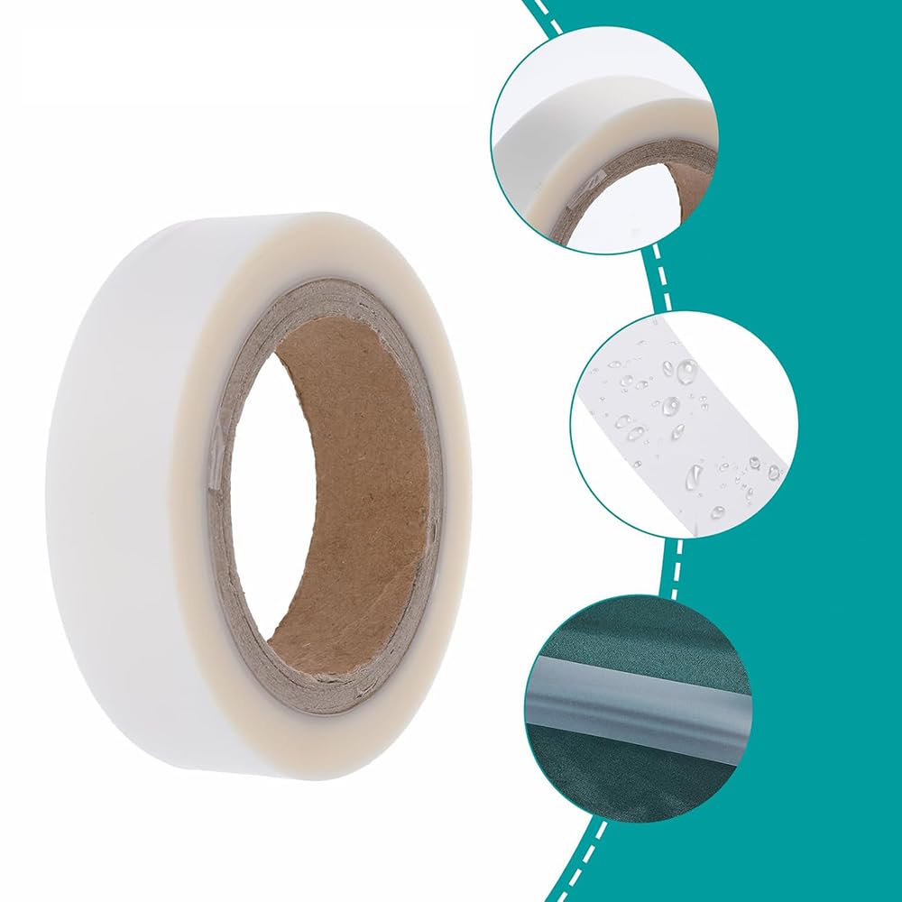 YFFSFDC Seam Tape Seam Sealing Tape Seamless Tape Repair Waterproof Leak Proof Excellent Abrasion Repair Thickness 0.1mm Width 2.5cm 30m