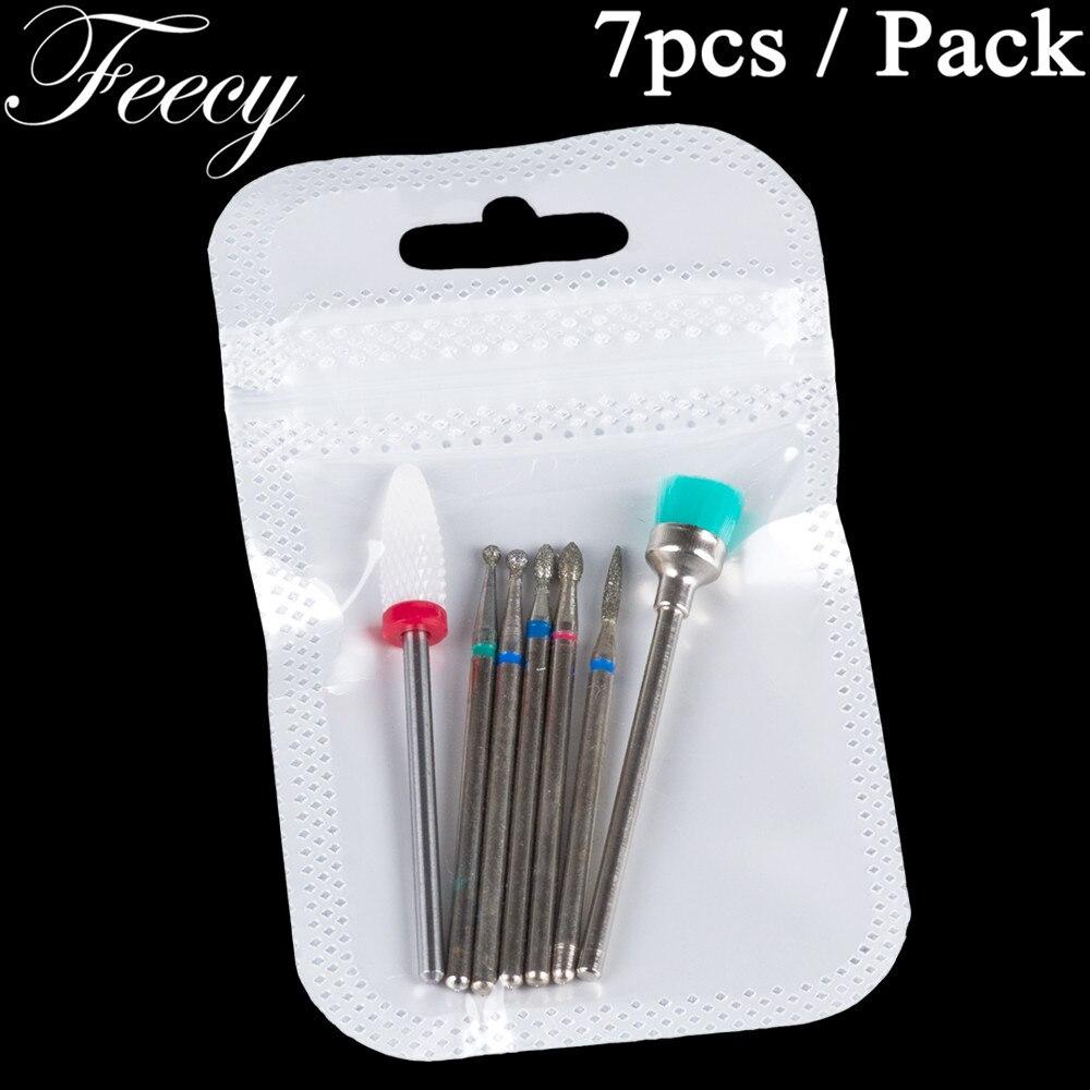 

Фрезы для маникюра, керамические алмазные сверла для дизайна ногтей, фрезы для снятия гель-лака с ногтей, маникюрные станки