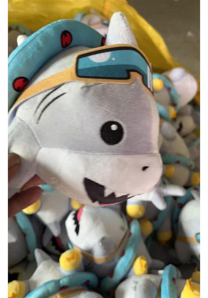 Jeff the Land Shark Plush Doll - Anime Style