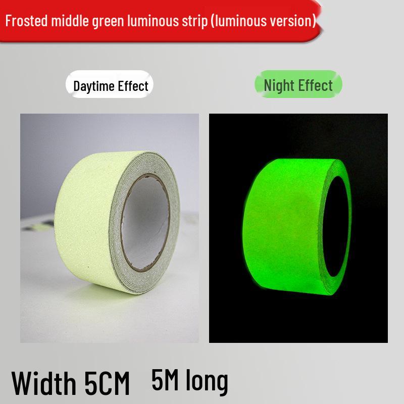 Luminous Frosted Non-slip PVC Adhesive Strip for Stairs - Waterproof & Wear-resistant