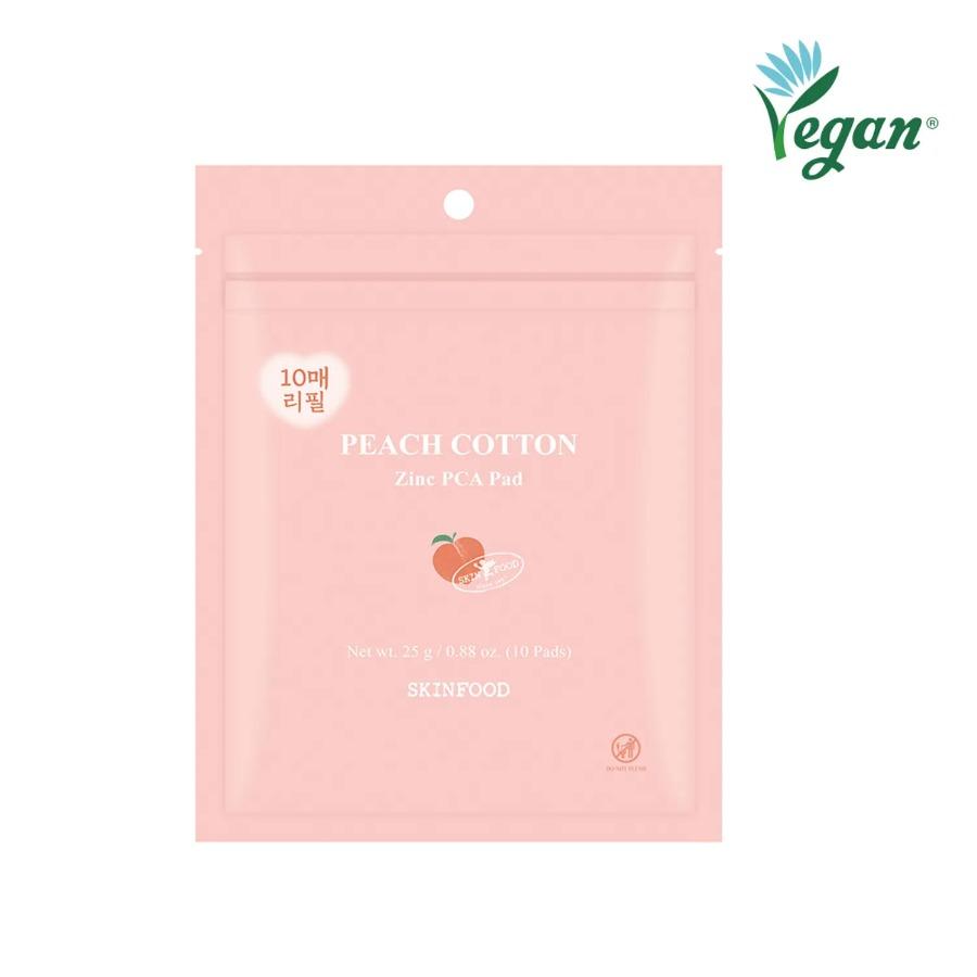 SKINFOOD Peach Cotton Zinc PCA Pad Pouch 10P Pad Pouch 10P