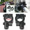 Motorcycle Rearview Handlebar Mirror Mount Holder Adapter Clamp Base 8mm 10mm 7/8" Black Aluminum Universal Motorcycle Tool