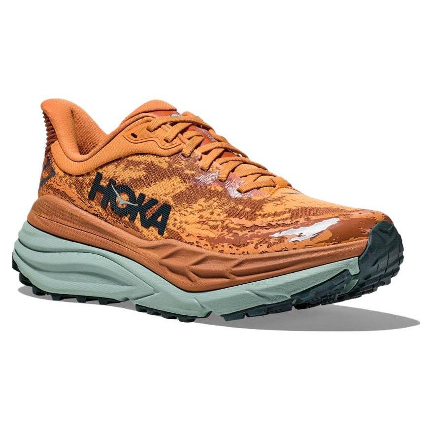 HOKA Stinson 7 Amber Haze Men Sneakers Orange Amber-Brown 1141530-AHAB