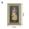1:12 Dollhouse Miniature Oil Painting Decoration Dollhouse Accessories Painting
