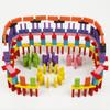 120Pcs Wooden Dominos Blocks Set Kids Game Educational for Play Toy Domino Racing Toy Game Preschool Table Toy Best Gift