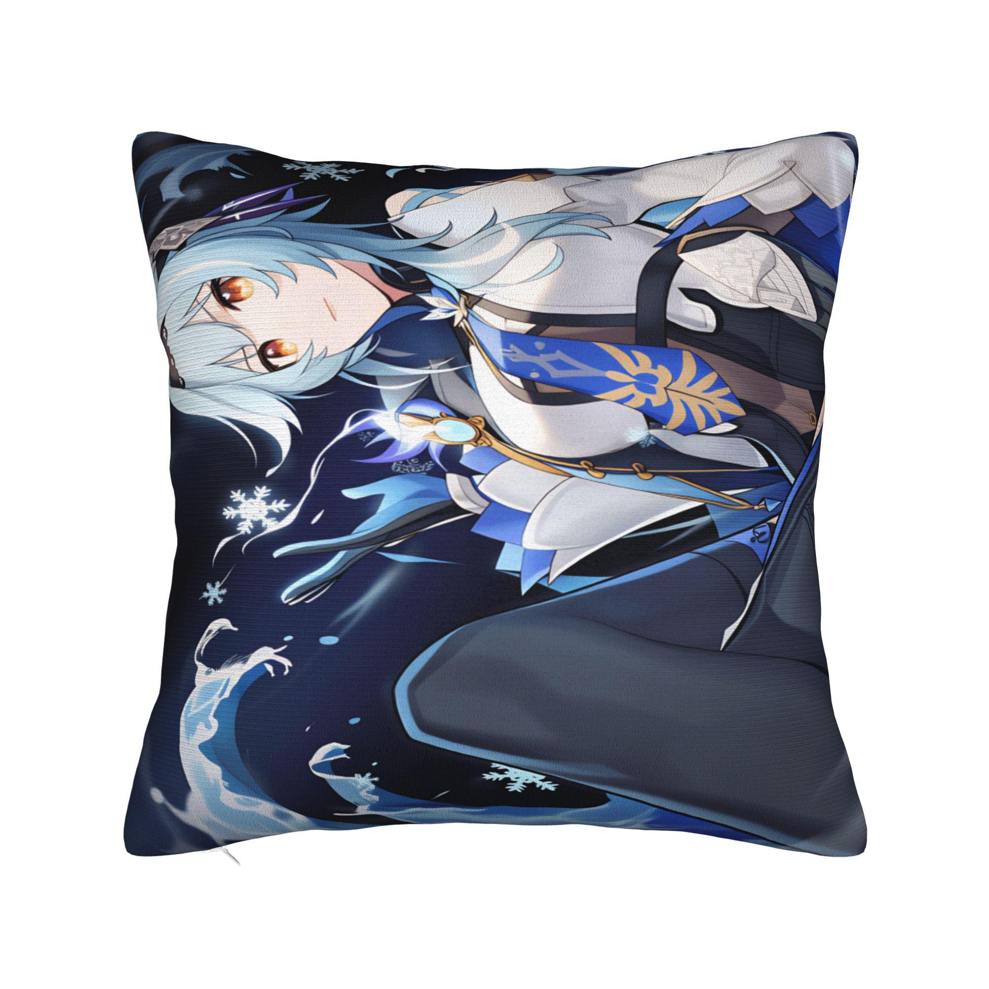 Наволочка G-Genshin I-Impact Удобная наволочка для дивана Домашнее украшение Современные наволочки 12x12Inch