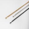 New stainless steel bracelet batch flower box chain light luxury trend simple fashion jewelry chain