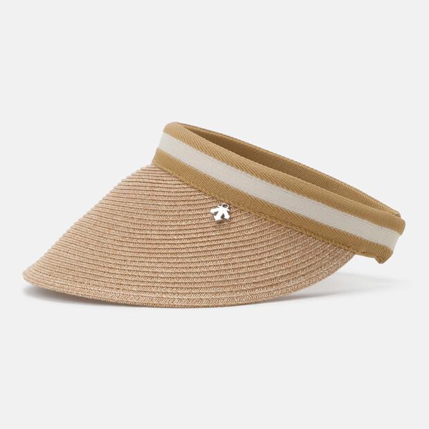 DESCENTE Women'S Sun Visor Beige Sr222Ucp40