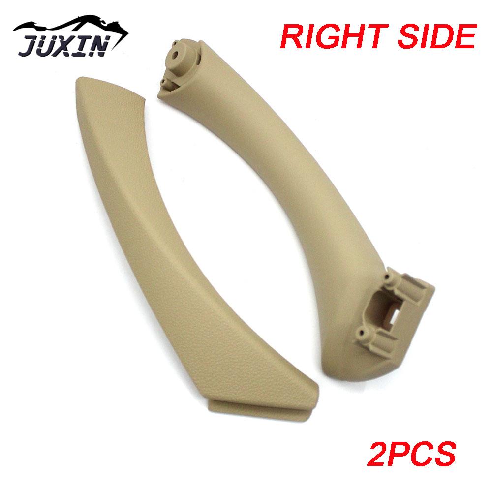 Εσωτερική λαβή αυτοκινήτου Εσωτερικό πάνελ πόρτας Τραβήξτε το κάλυμμα επένδυσης εμπρός πίσω αριστερά δεξιά Για BMW 3 series E90 E91 316 318 320 325