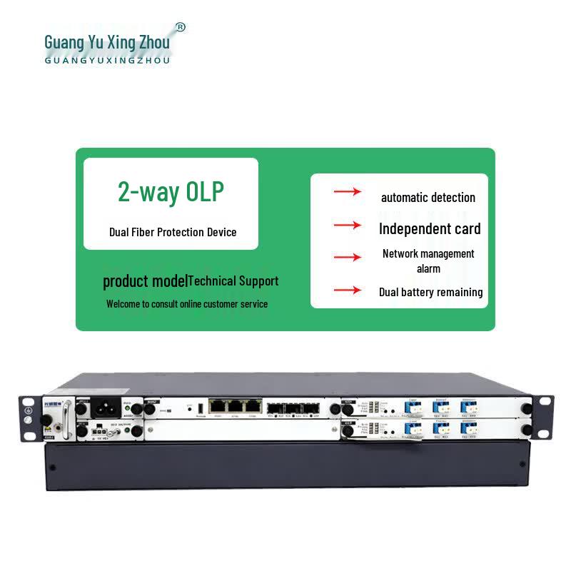 Fiber Optic OLP 1+1 Line Protection Switch