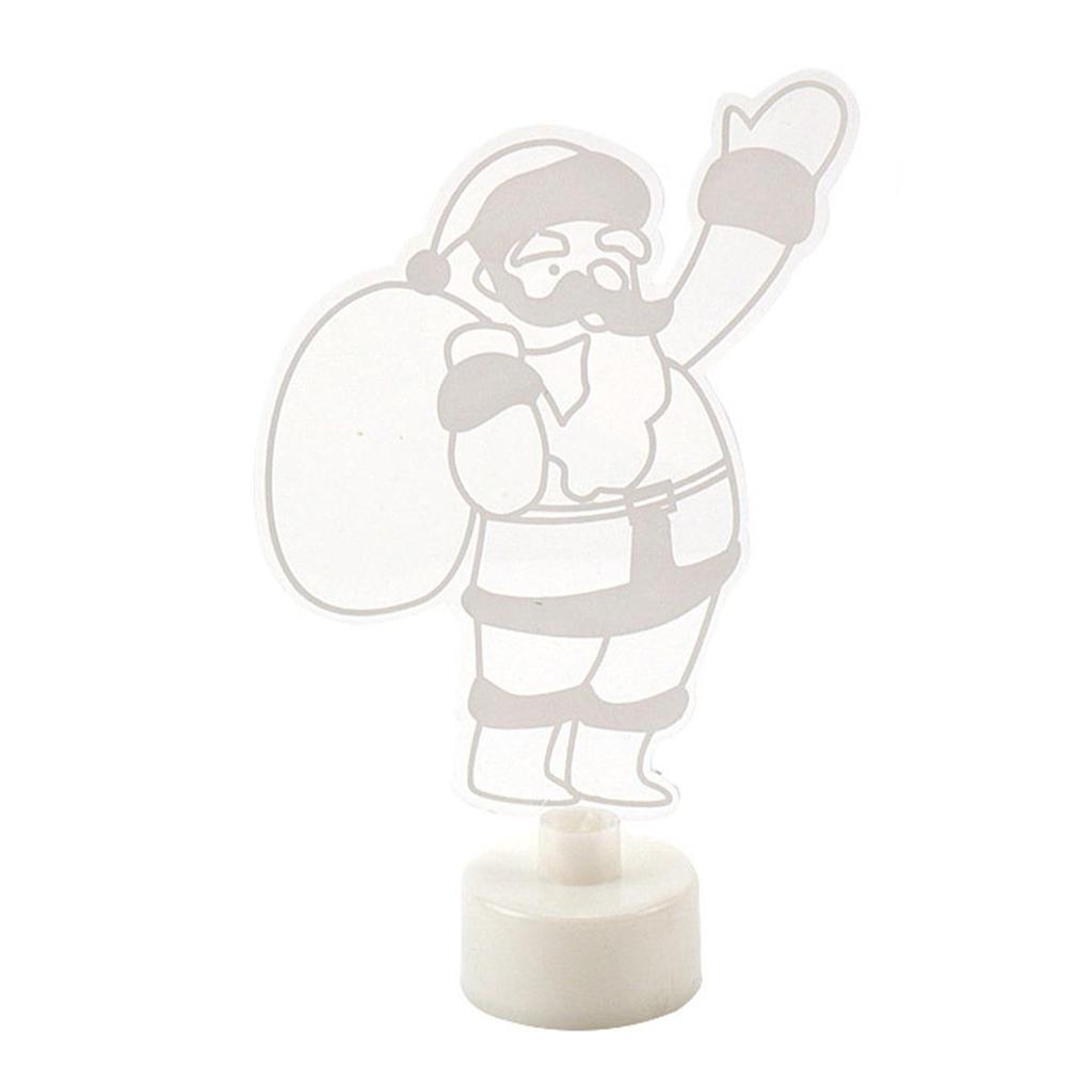 2025 LED Mini Night Lights Colorful Flashing Light Snowman Lamp Christmas Ornament Birthday Party New Year's Decor Festive Light